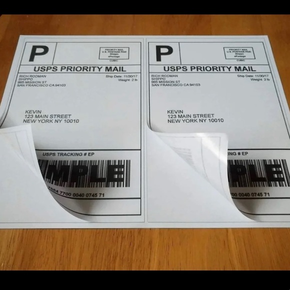 ✨RESERVED ✨Shipping Labels 🏷 - Picture 2 of 3